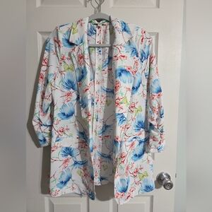 Pioneer Woman Floral Print Open Jacket